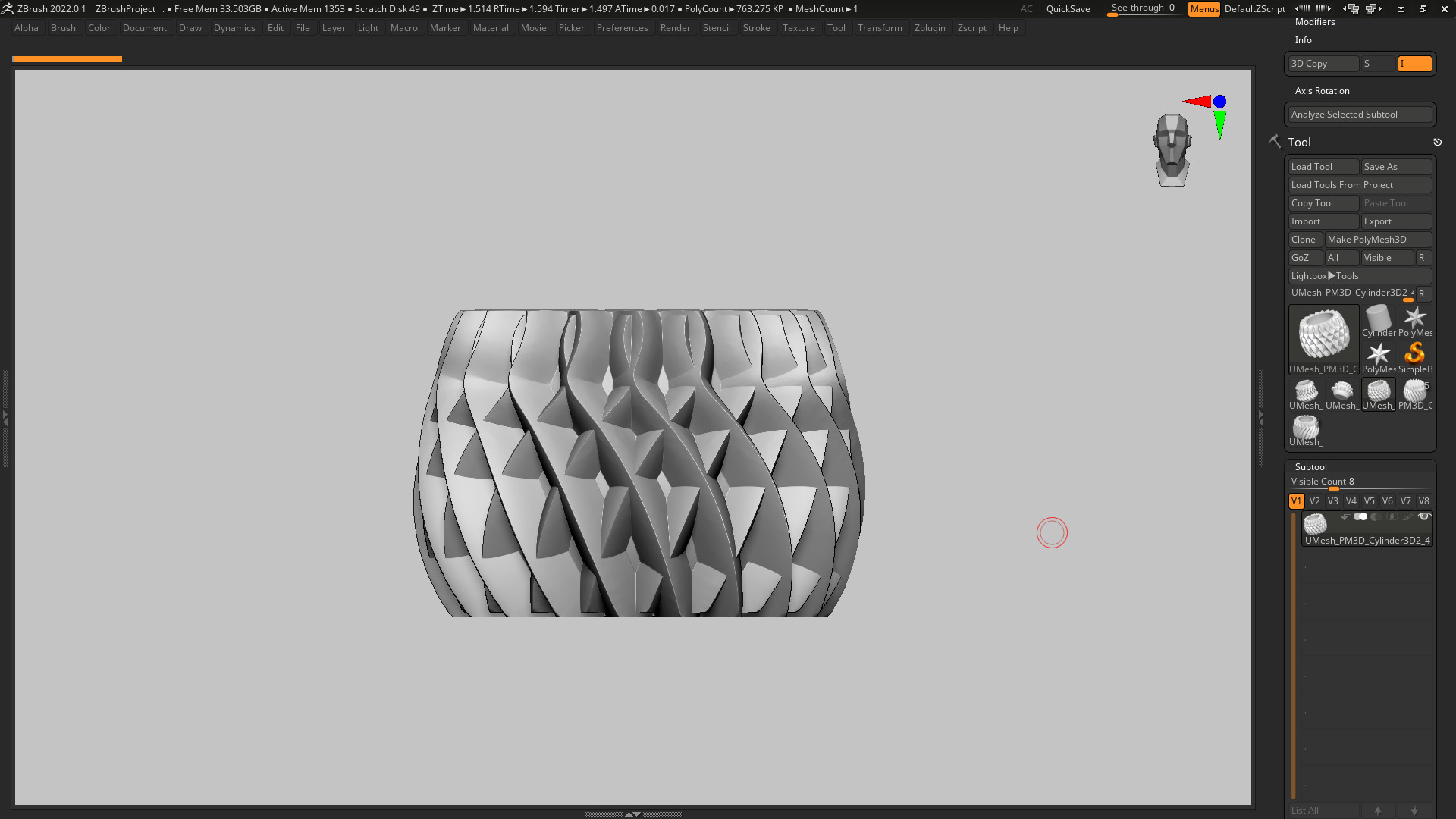vase 3d print 524  3D print model_3