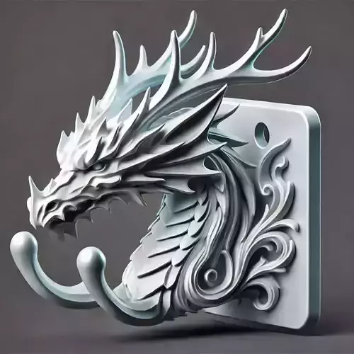 Dragon Head Wall Mount