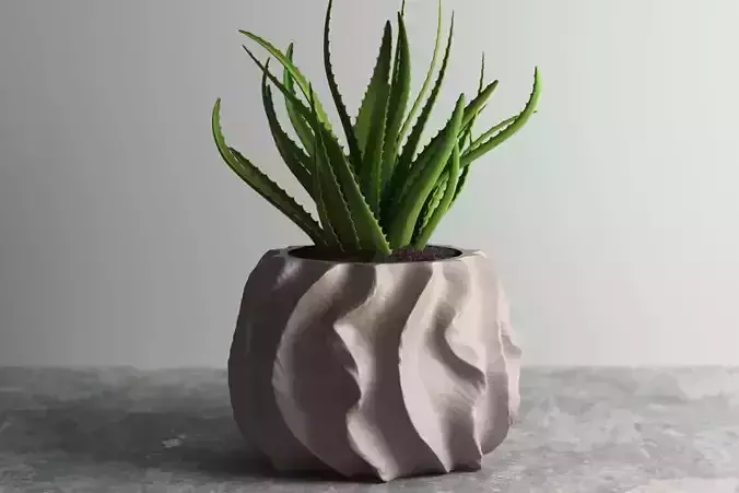 vase 3d print 520 