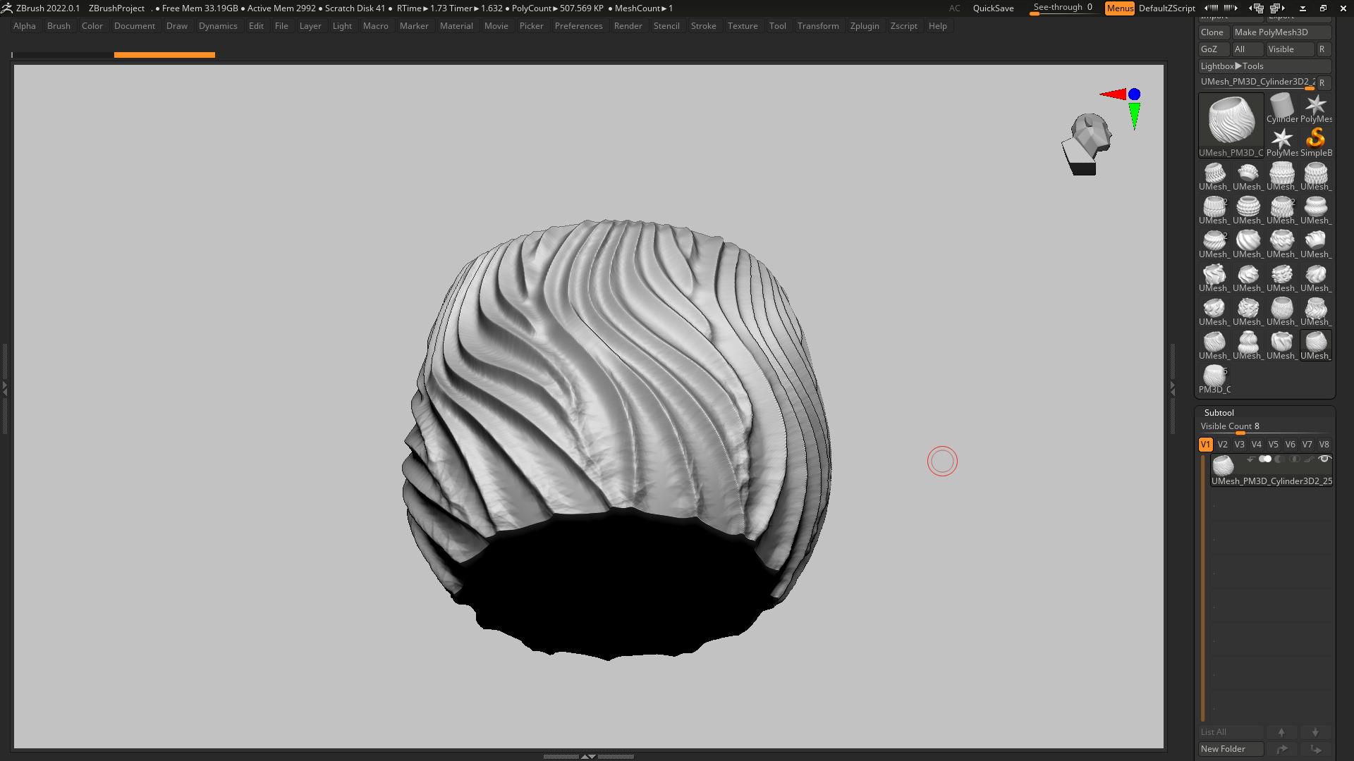 vase 3d print 518  3D print model_5