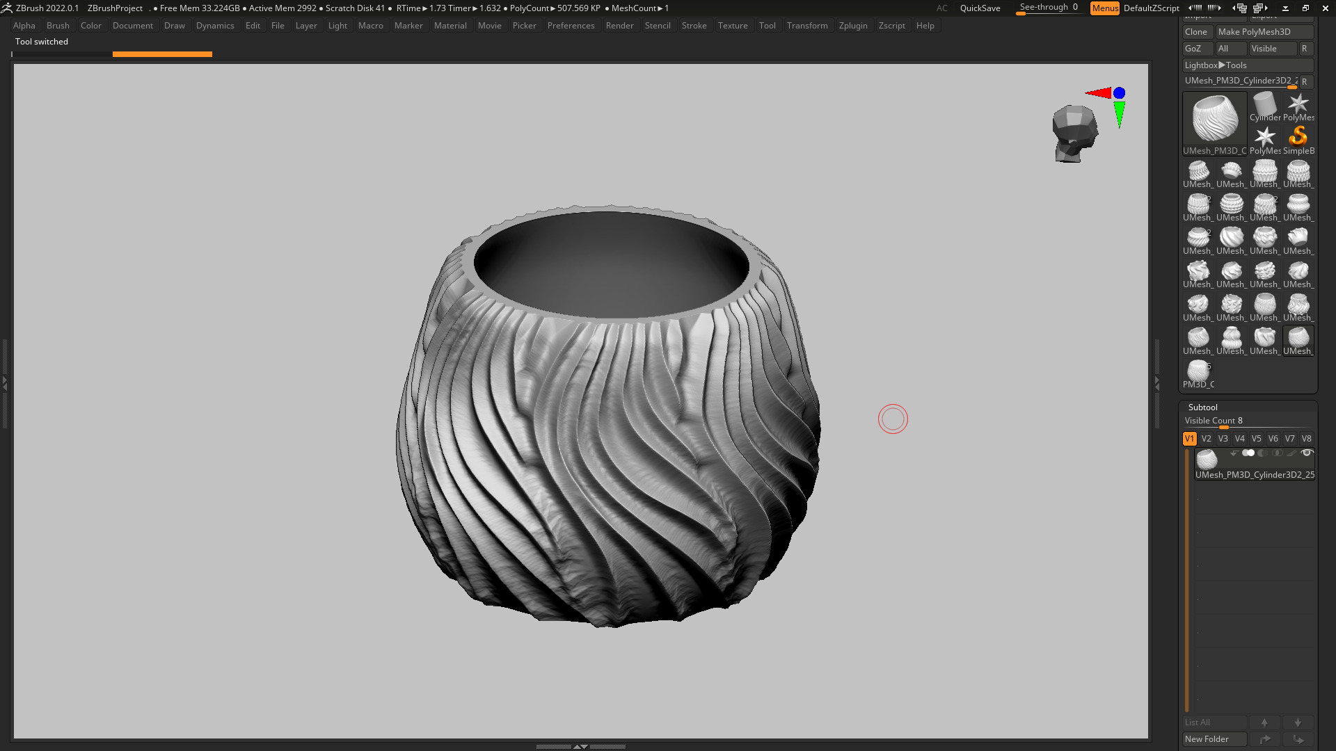 vase 3d print 518  3D print model_3