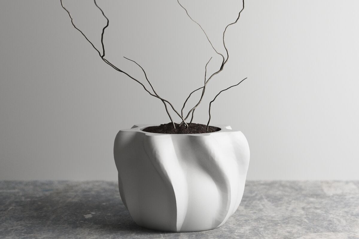 vase 3d print 517 3D print model_1