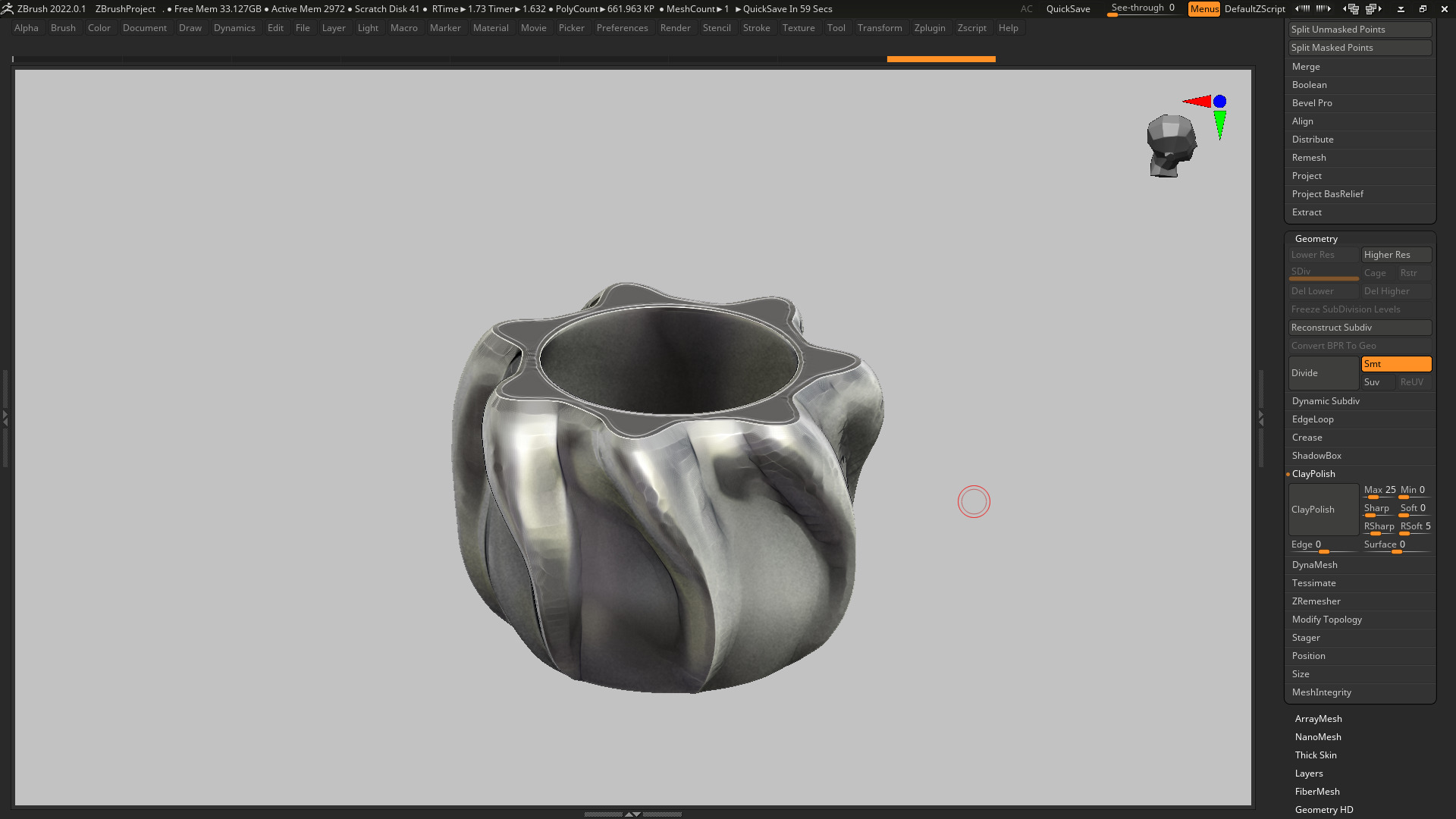 vase 3d print 517 3D print model_3