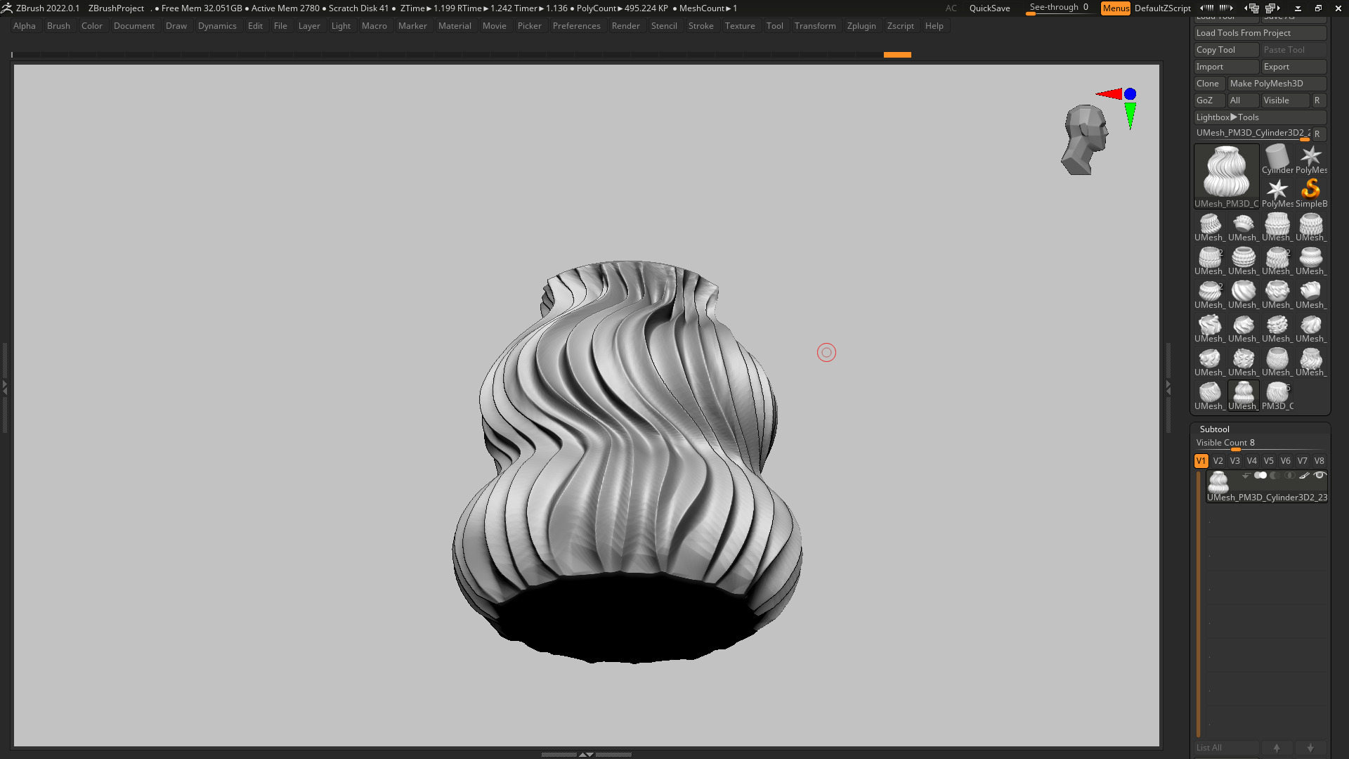 vase 3d print 516  3D print model_5