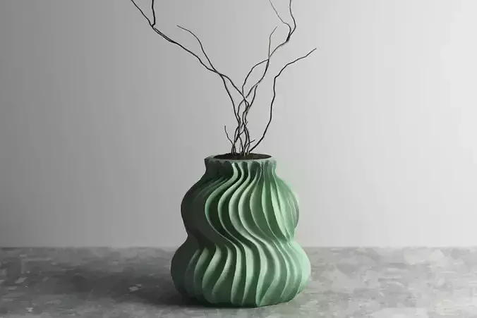 vase 3d print 516 