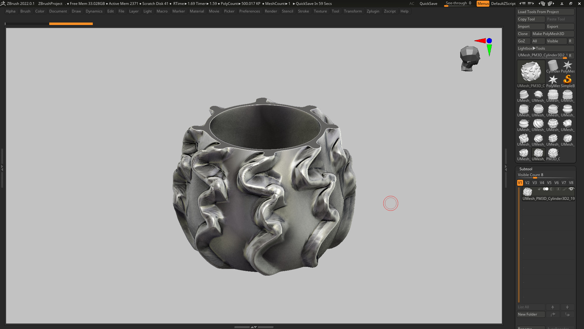 vase 3d print 511  3D print model_3