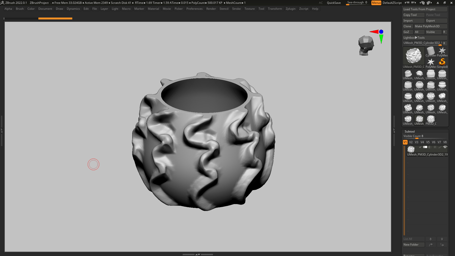 vase 3d print 511  3D print model_4