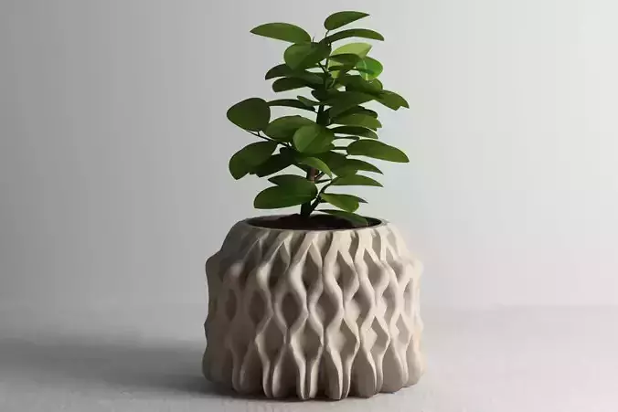 vase 3d print 500 