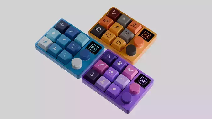 Custom Designer Keypads for Creative Software
