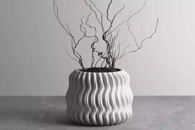 vase 3d print 490 3D print model
