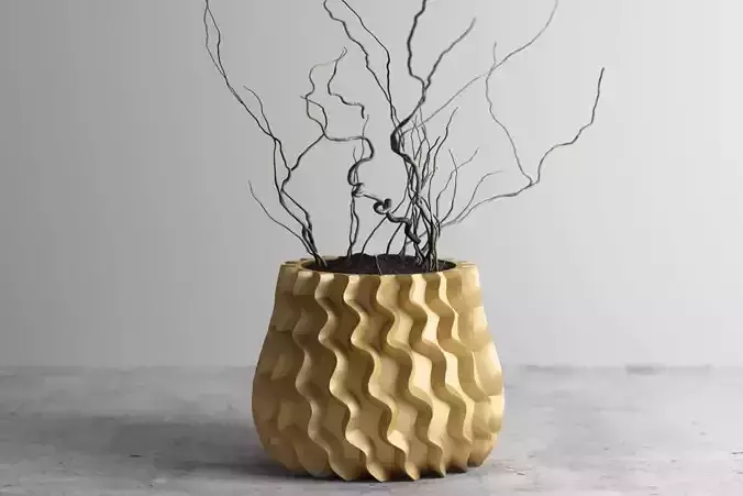 vase 3d print 486 3D print model