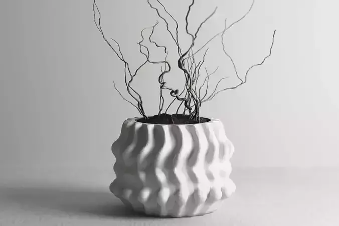 vase 3d print 483 3D print model