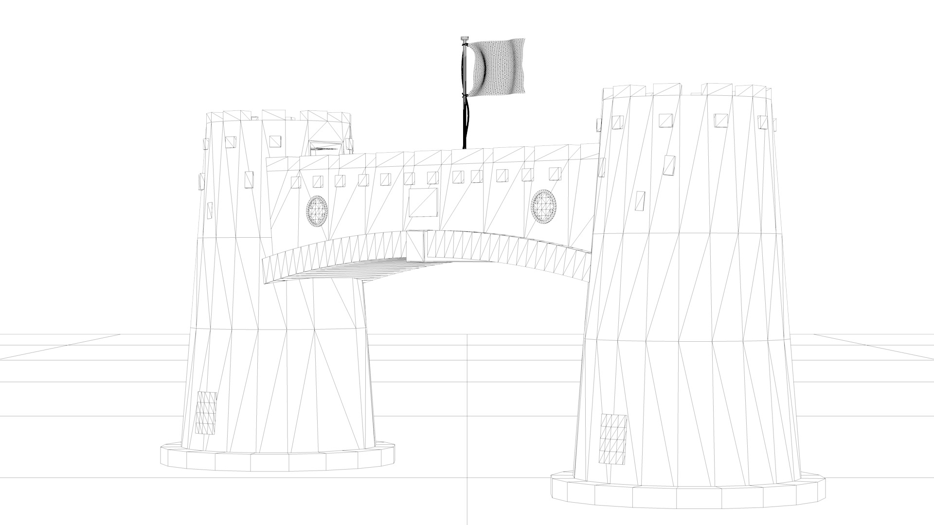 Bab-e-Khyber 3D model_6