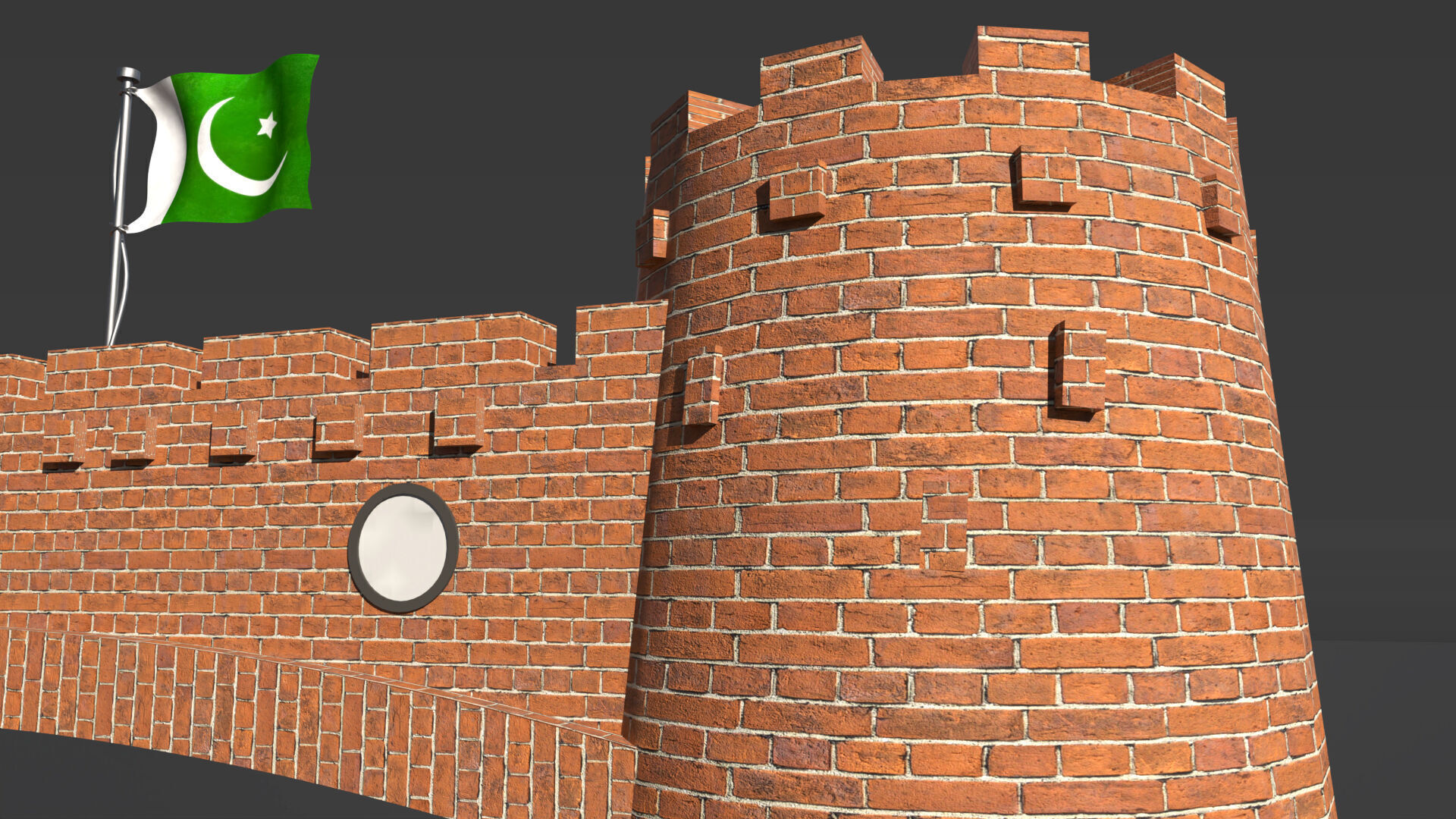 Bab-e-Khyber 3D model_2