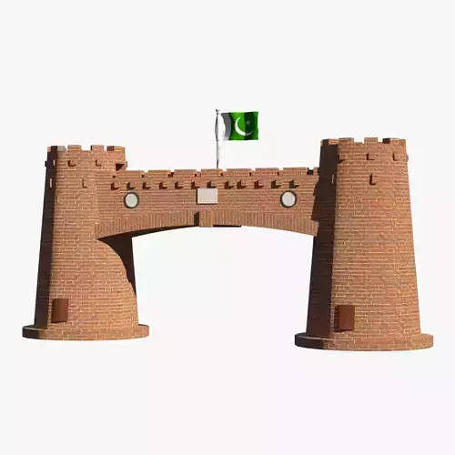 Bab-e-Khyber 3D model