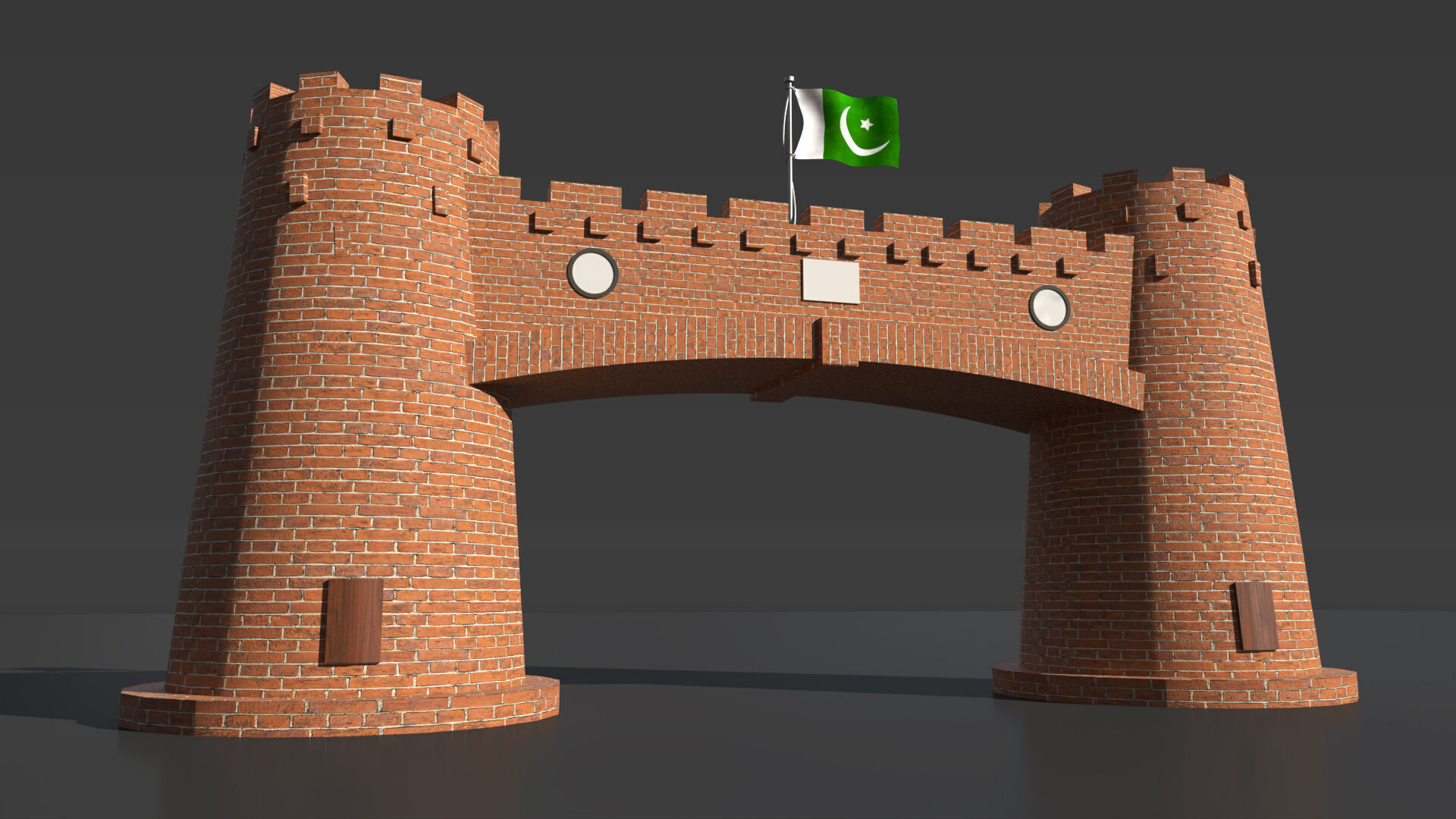 Bab-e-Khyber 3D model_3