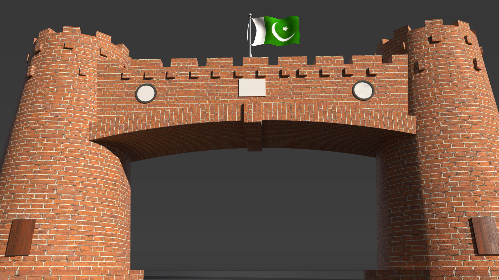 Bab-e-Khyber 3D model_4