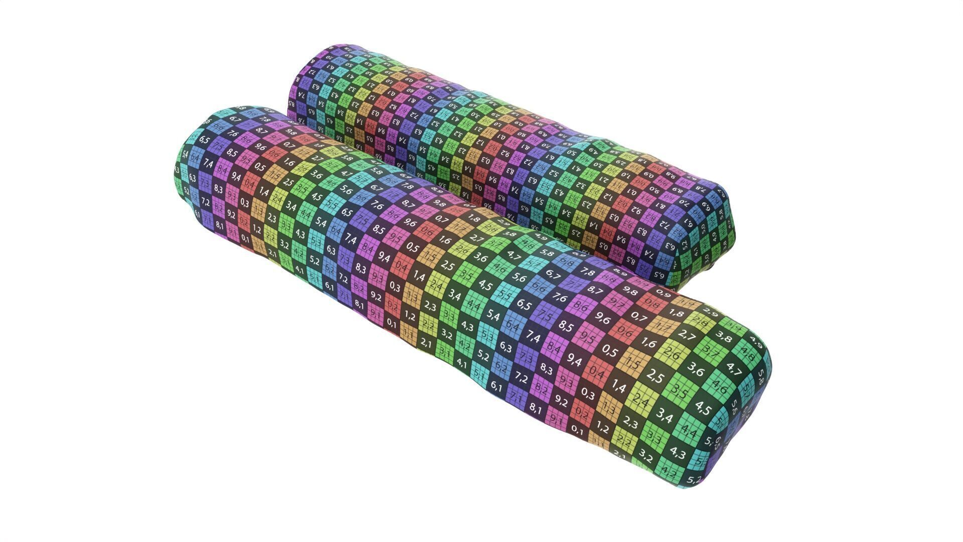 Chocolate bar with cut 03 Low-poly 3D model_8