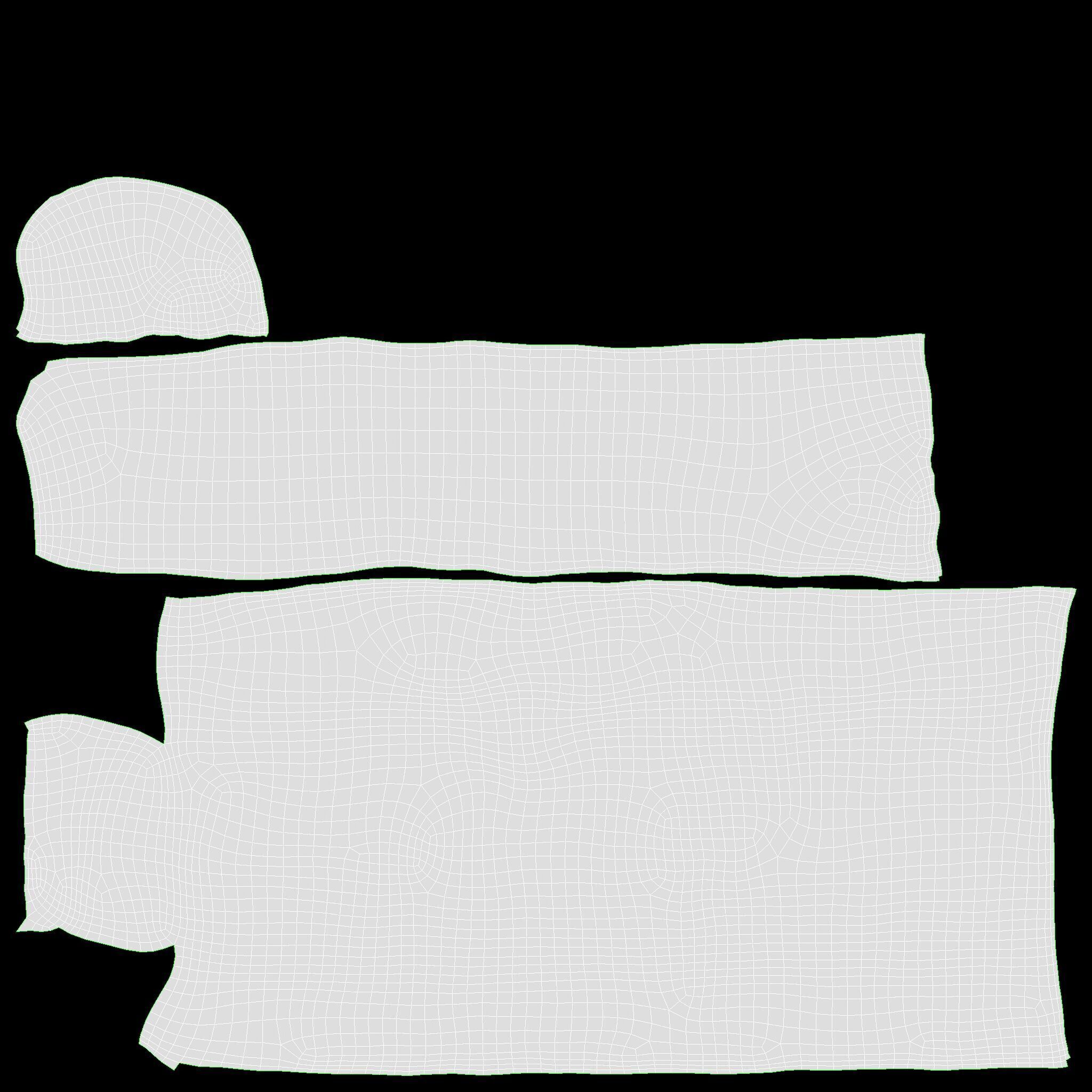 Chocolate bar with cut 03 Low-poly 3D model_11