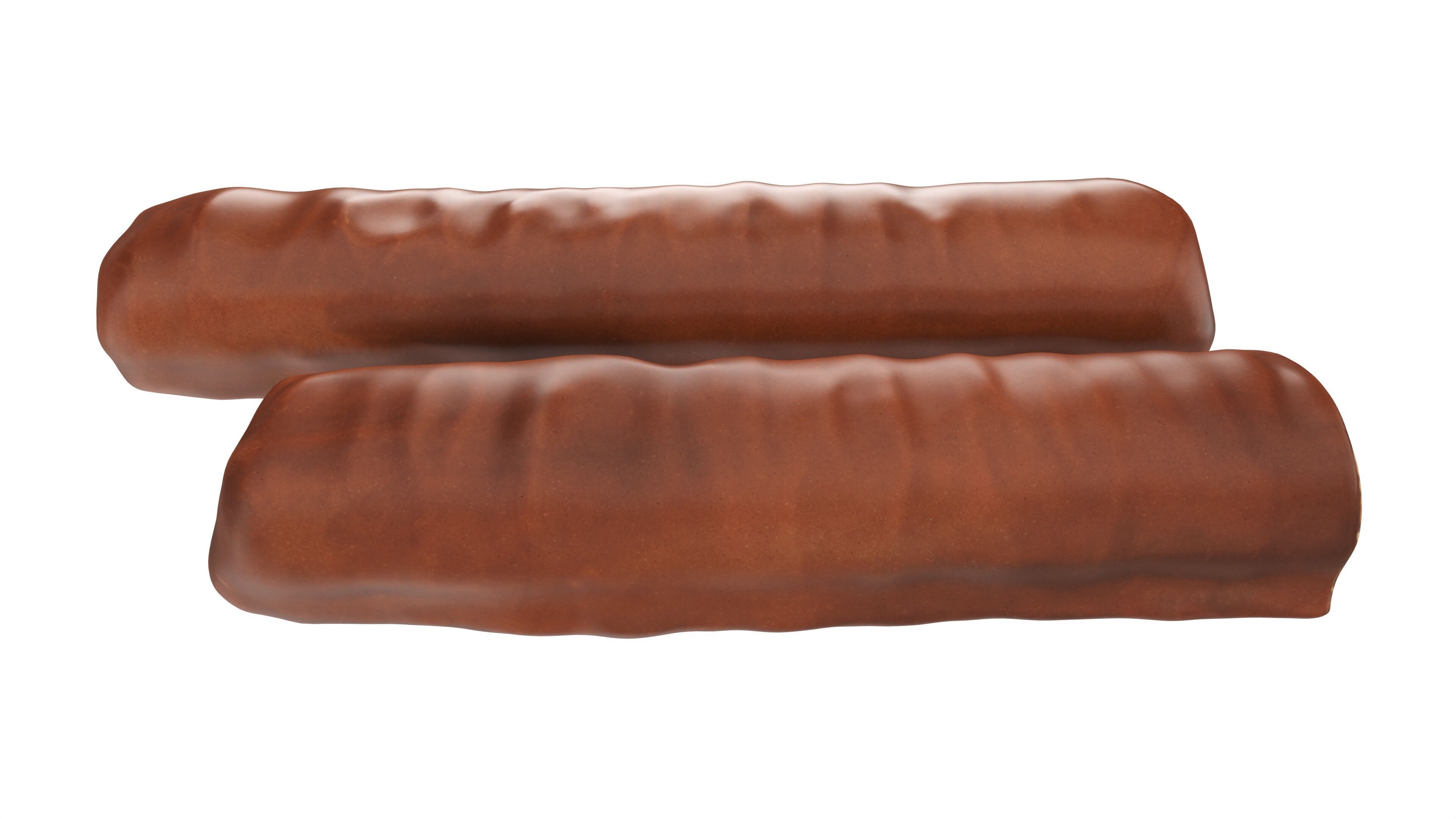 Chocolate bar with cut 03 Low-poly 3D model_1