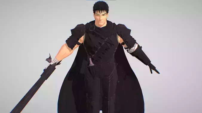 Guts - Shin Megami Tensei Liberation Dx2 - Plus Animations Low-poly 3D model