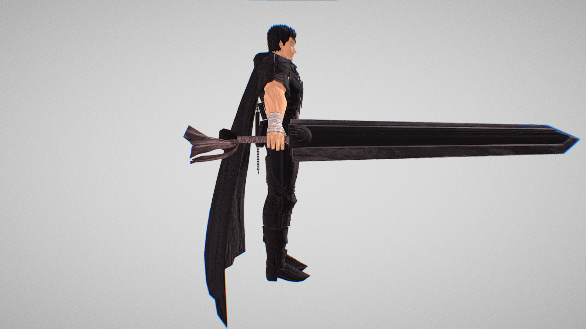 Guts - Shin Megami Tensei Liberation Dx2 - Plus Animations Low-poly 3D model_4