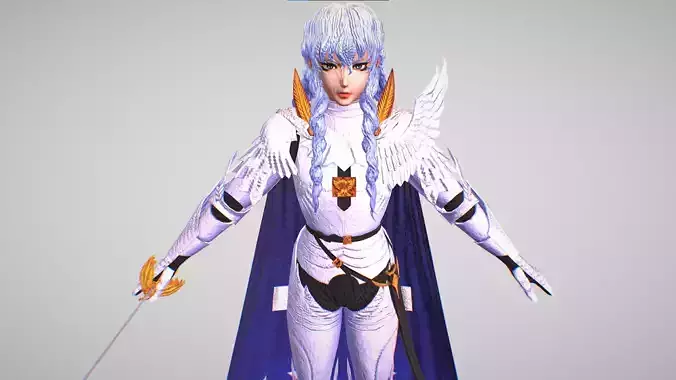 Griffith - Shin Megami Tensei Liberation Dx2 - Plus Animations Low-poly 3D model