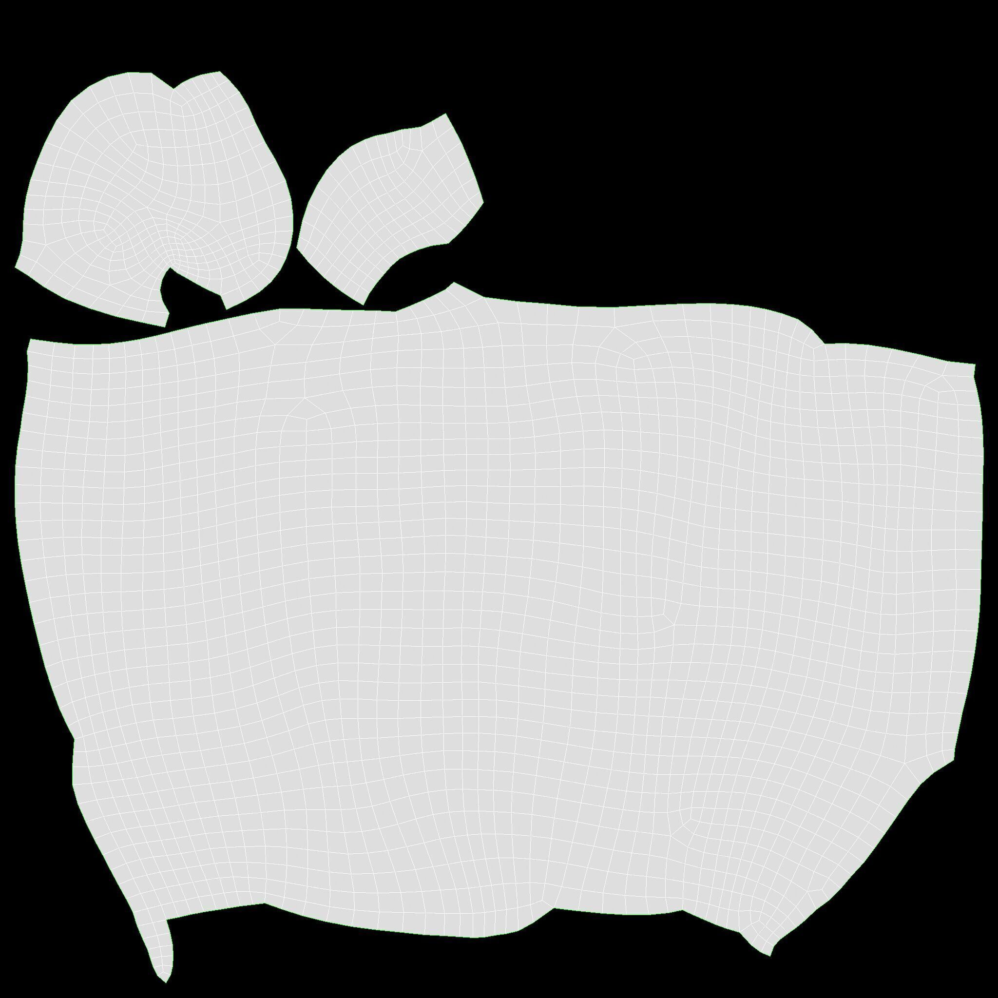 Date fruits Low-poly 3D model_11