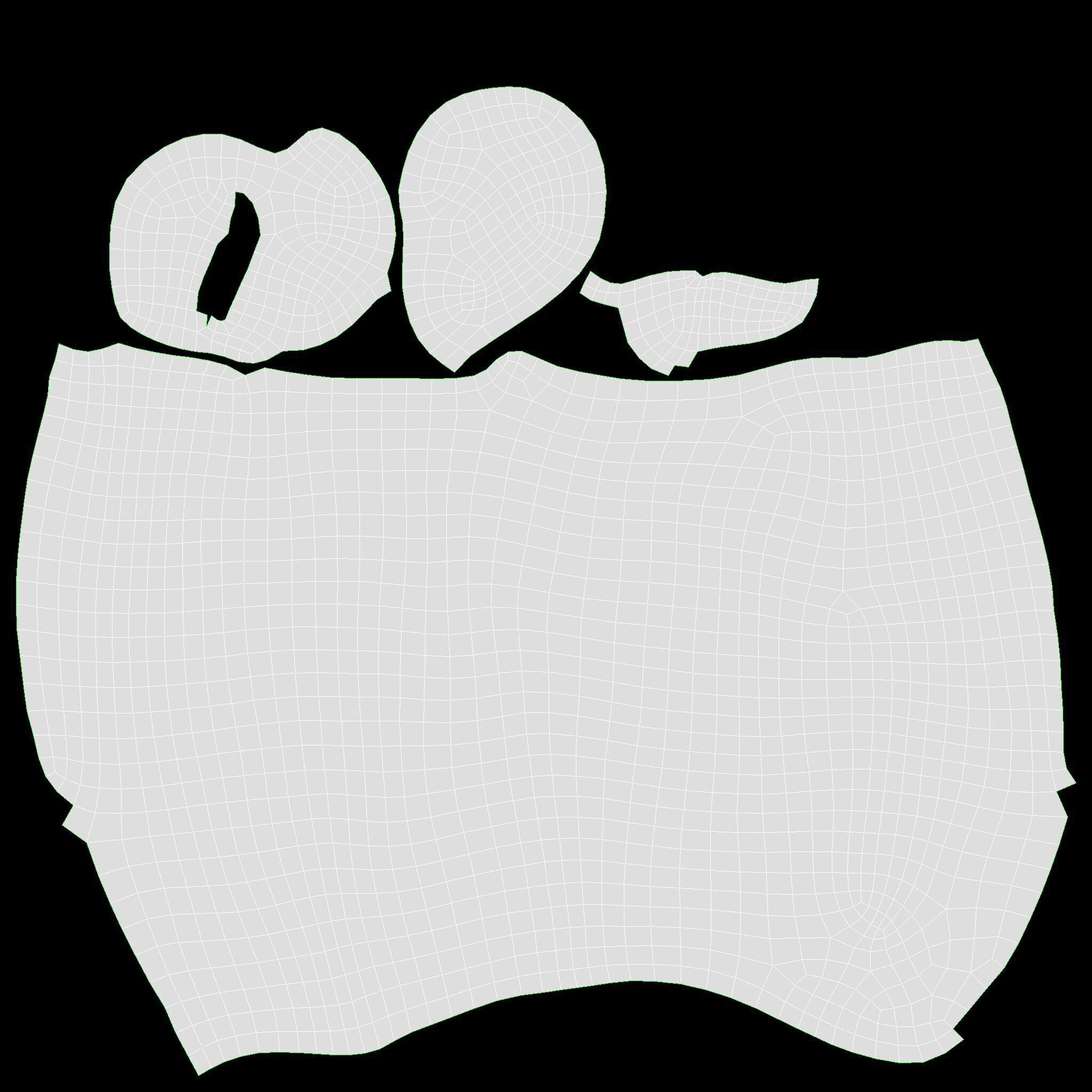 Date fruits Low-poly 3D model_10