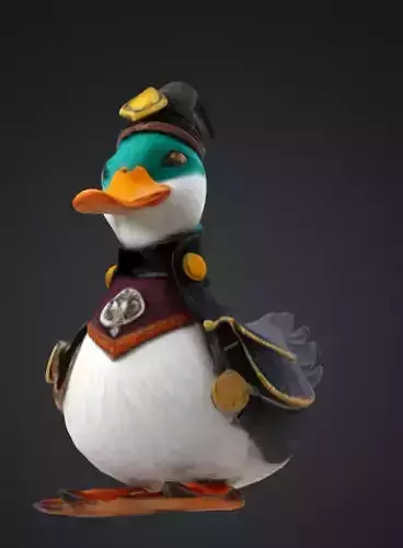 duck 3d model