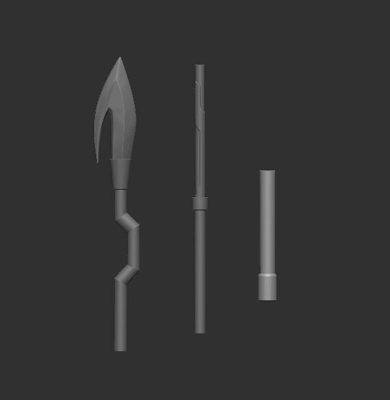 Stargirl Headsculpt for Action Figures 3D print model_3