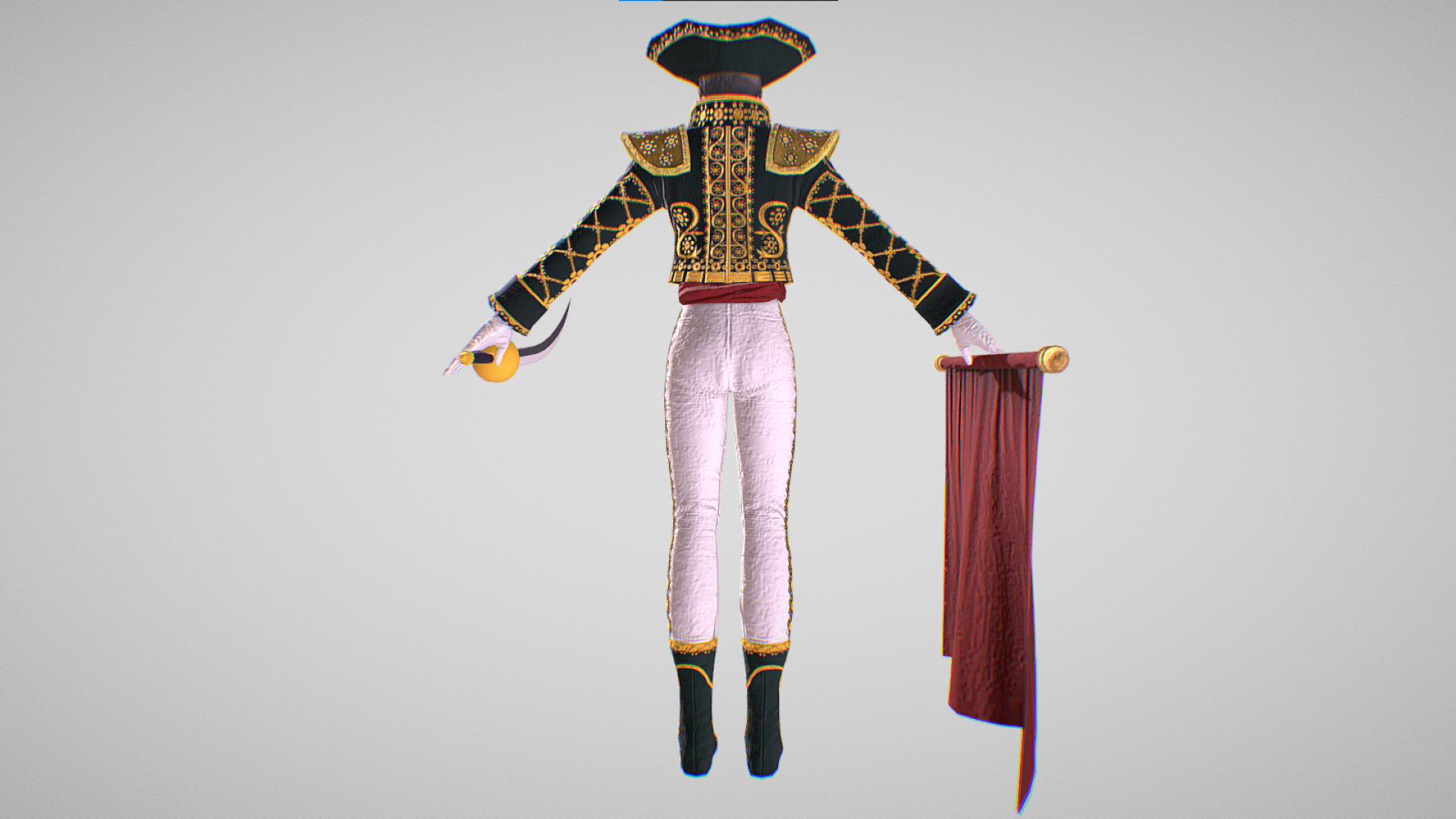Matador - Shin Megami Tensei Liberation Dx2 - Plus Animations Low-poly 3D model_3
