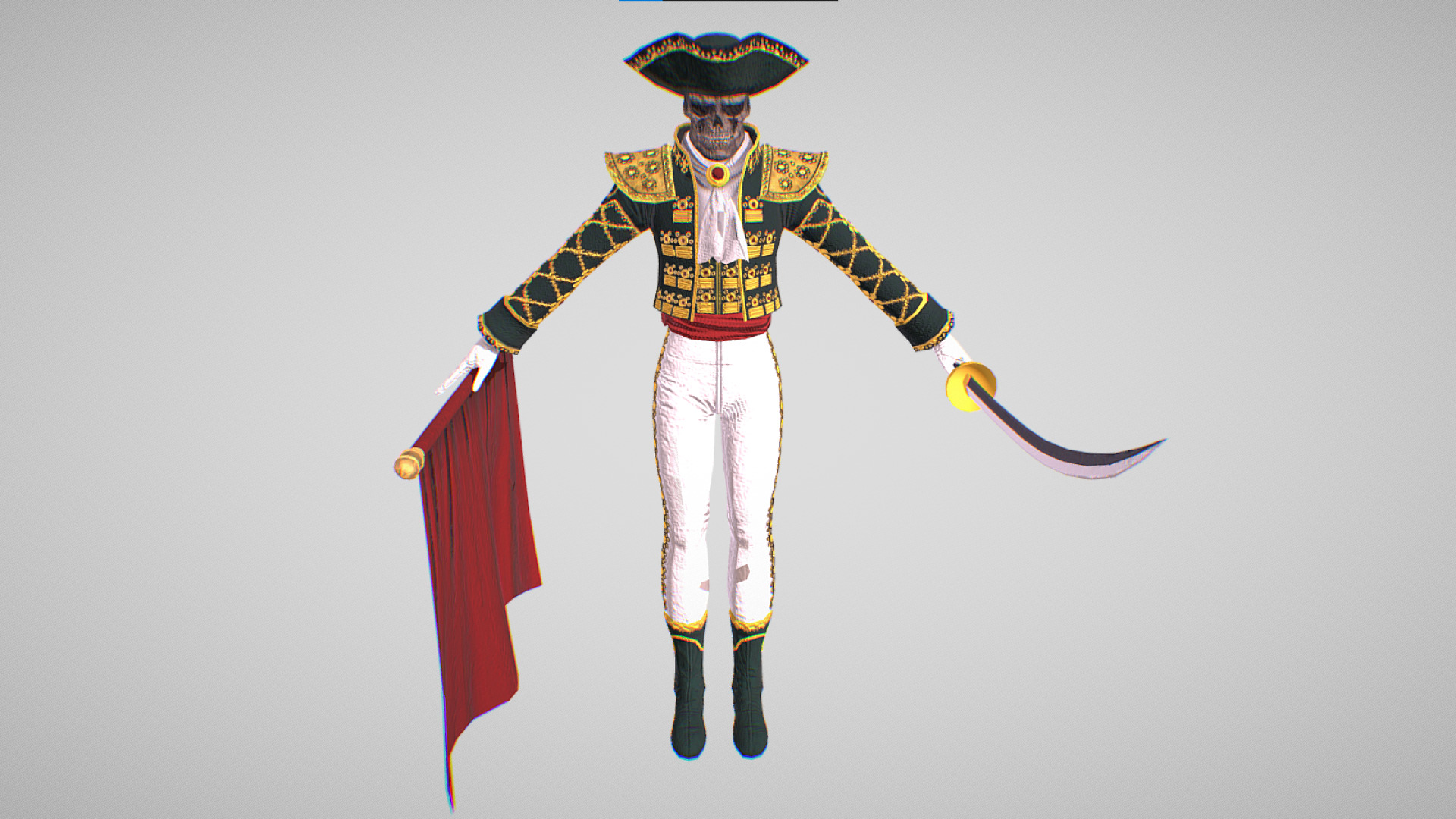 Matador - Shin Megami Tensei Liberation Dx2 - Plus Animations Low-poly 3D model_1