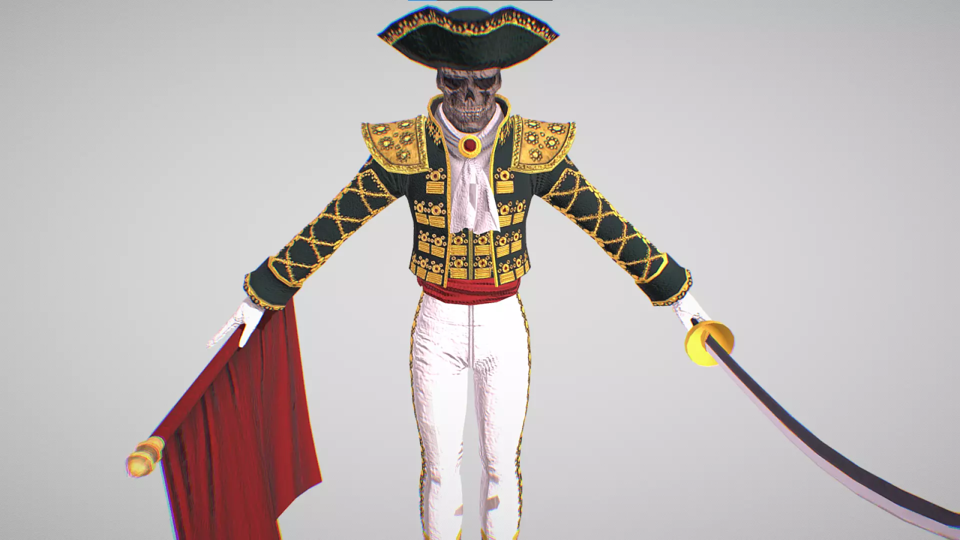 Matador - Shin Megami Tensei Liberation Dx2 - Plus Animations Low-poly 3D model_0