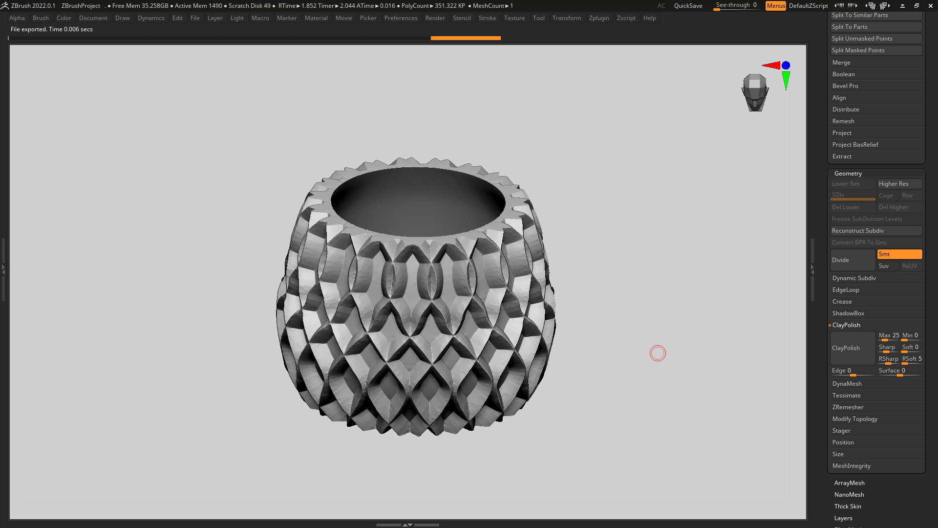 vase 3d print 463  3D print model_3