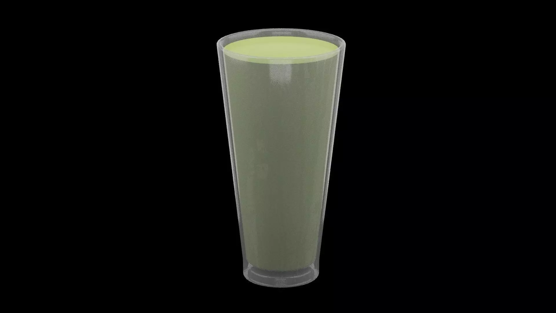 Fresh Lime Juice Low-poly 3D model_0