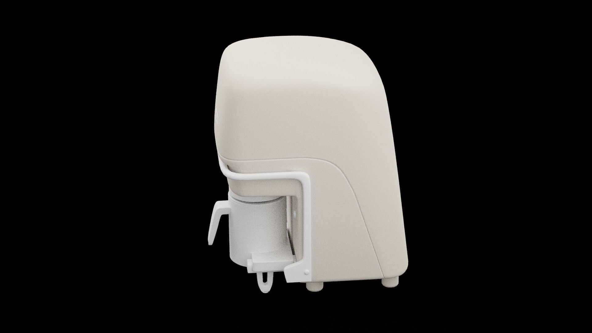 Gelato Machine 3D model_4