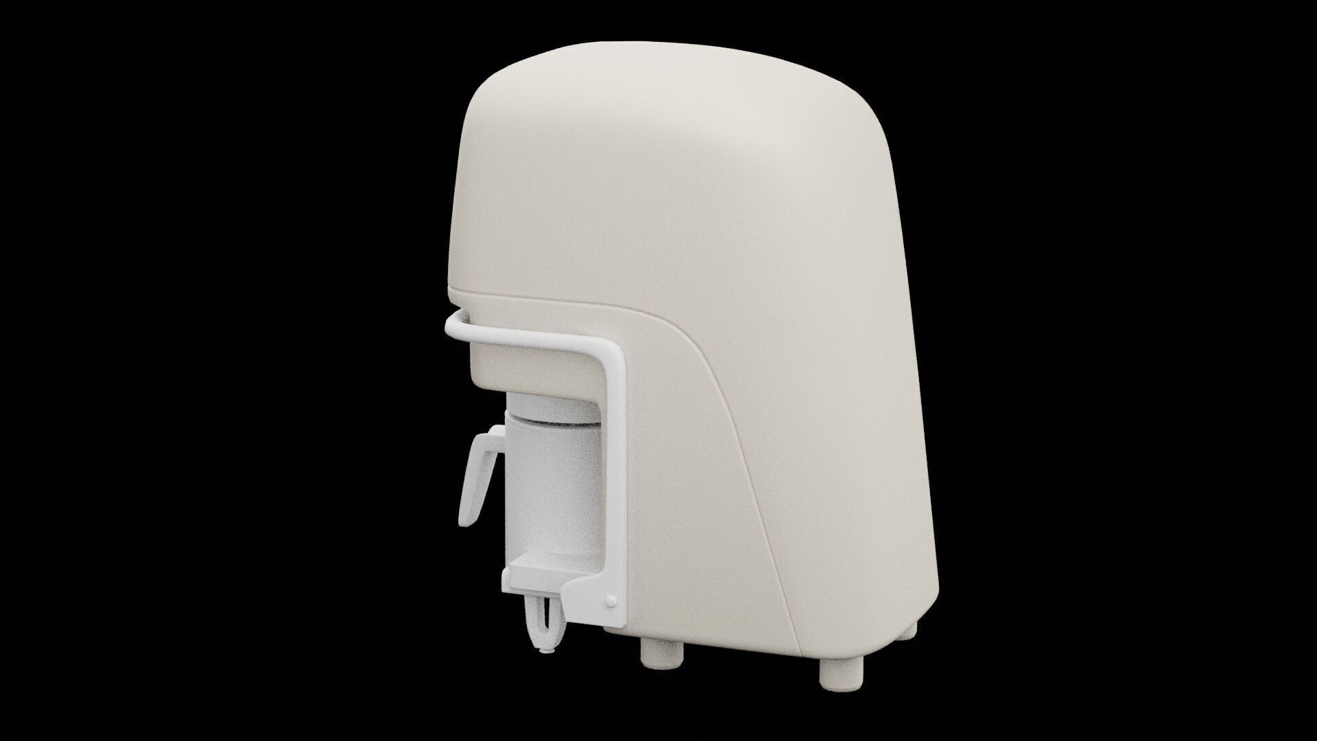 Gelato Machine 3D model_2