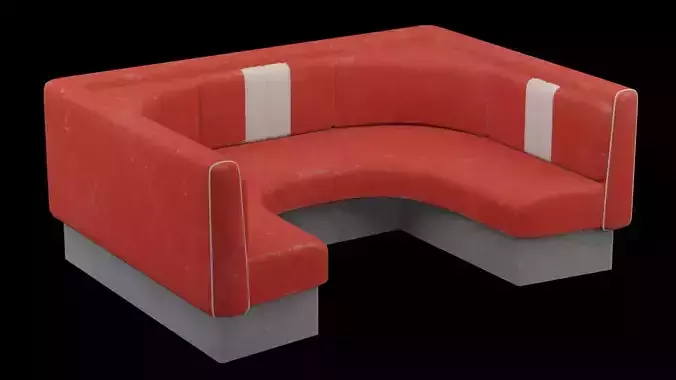 Diner Booth Chair