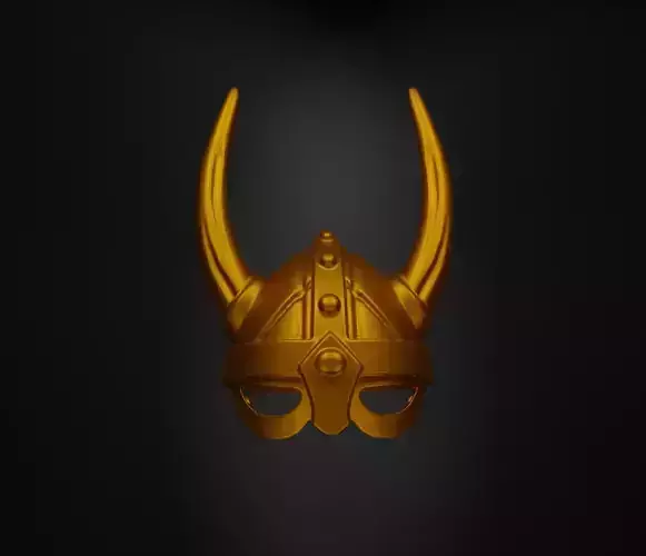 Viking Face Helmet Gladiator Face Mask - Gladiator Armor Part 3D print model