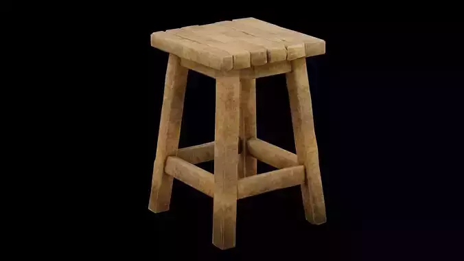 Wooden Stool
