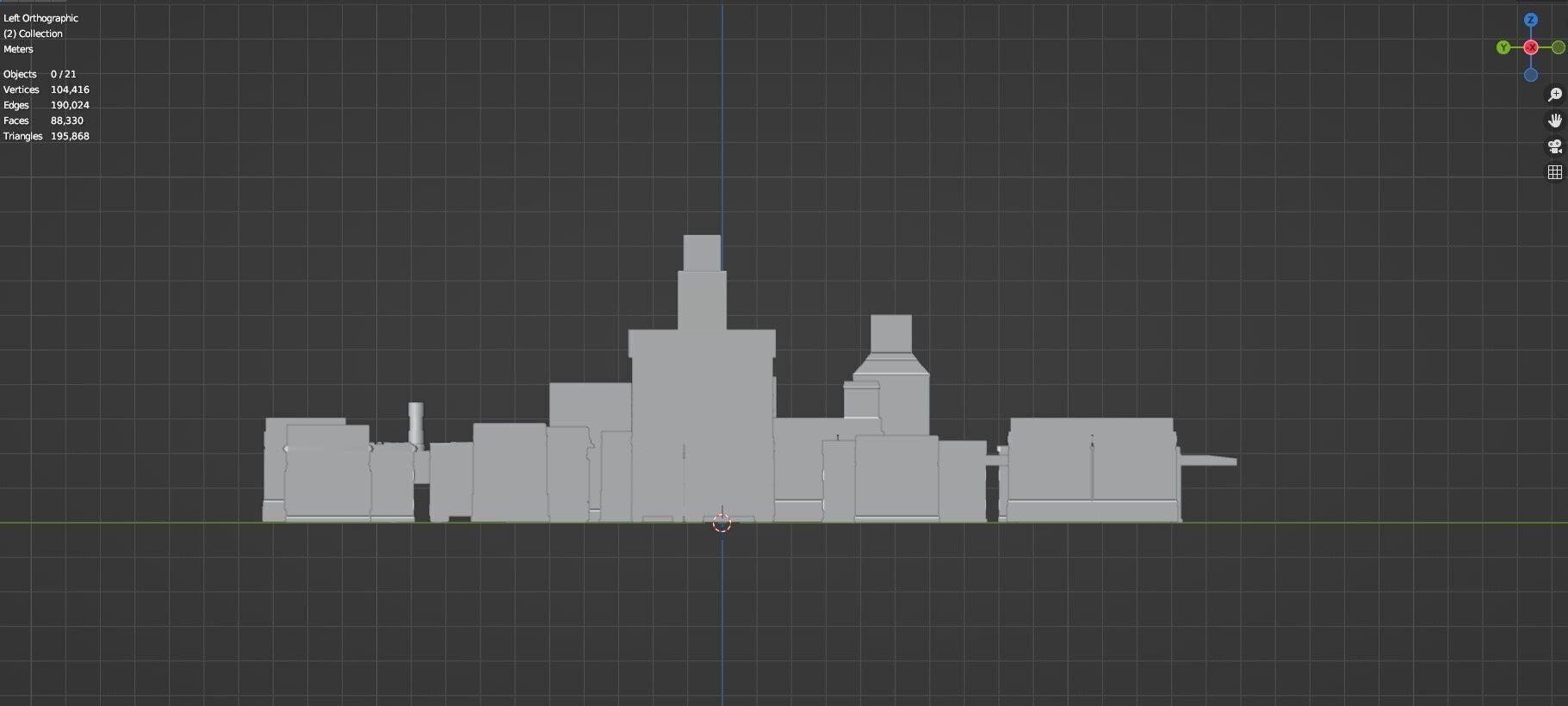 Low Poly 20 Gas Stoves Pack - Game Ready - Untextured Low-poly 3D model_34