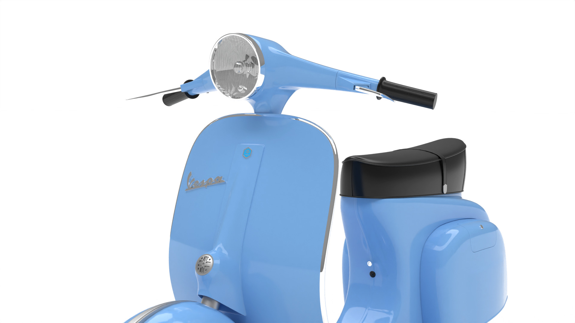 Vespa 125 1967 3d model 3D model_4