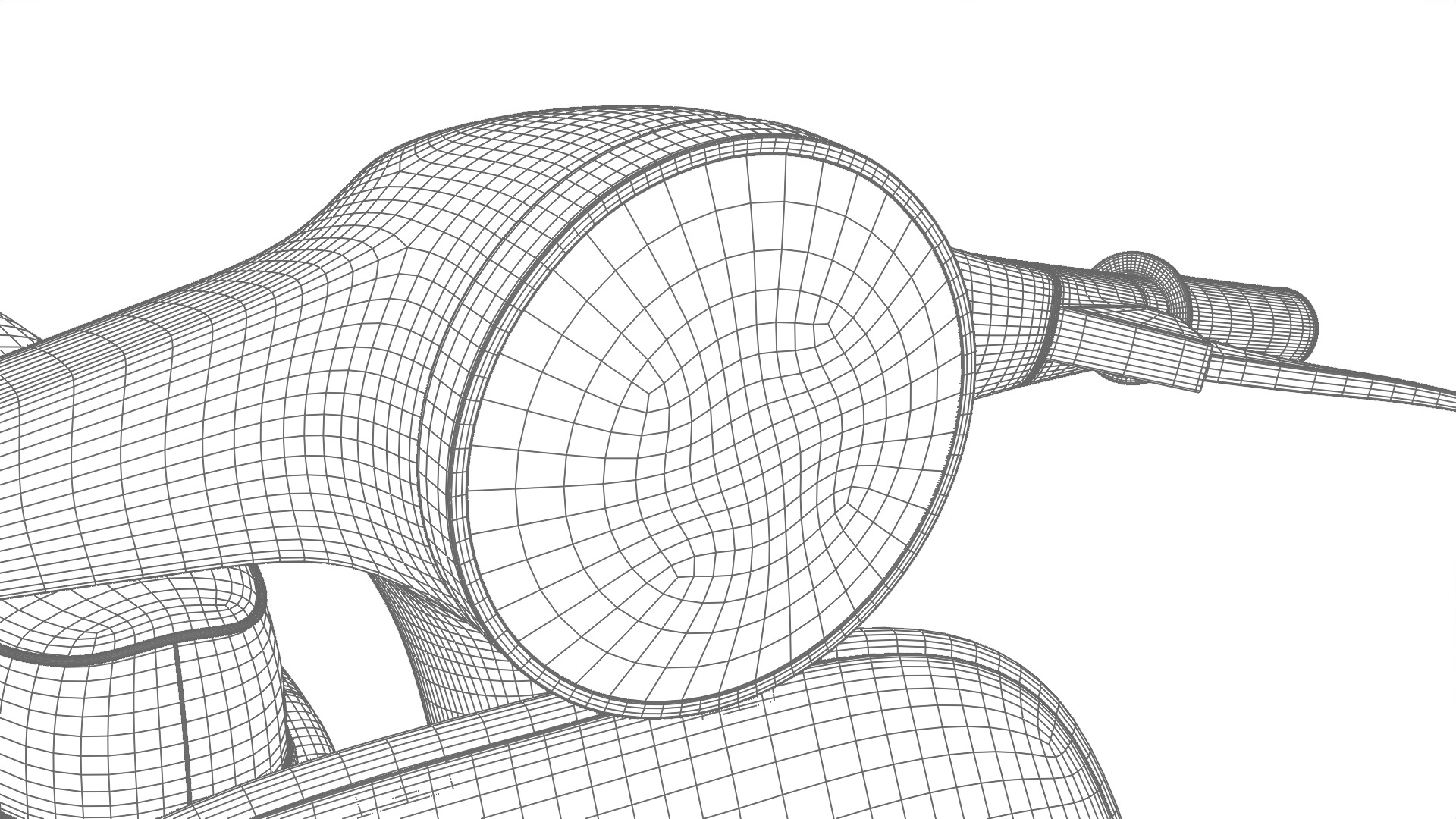 Vespa 125 1967 3d model 3D model_47