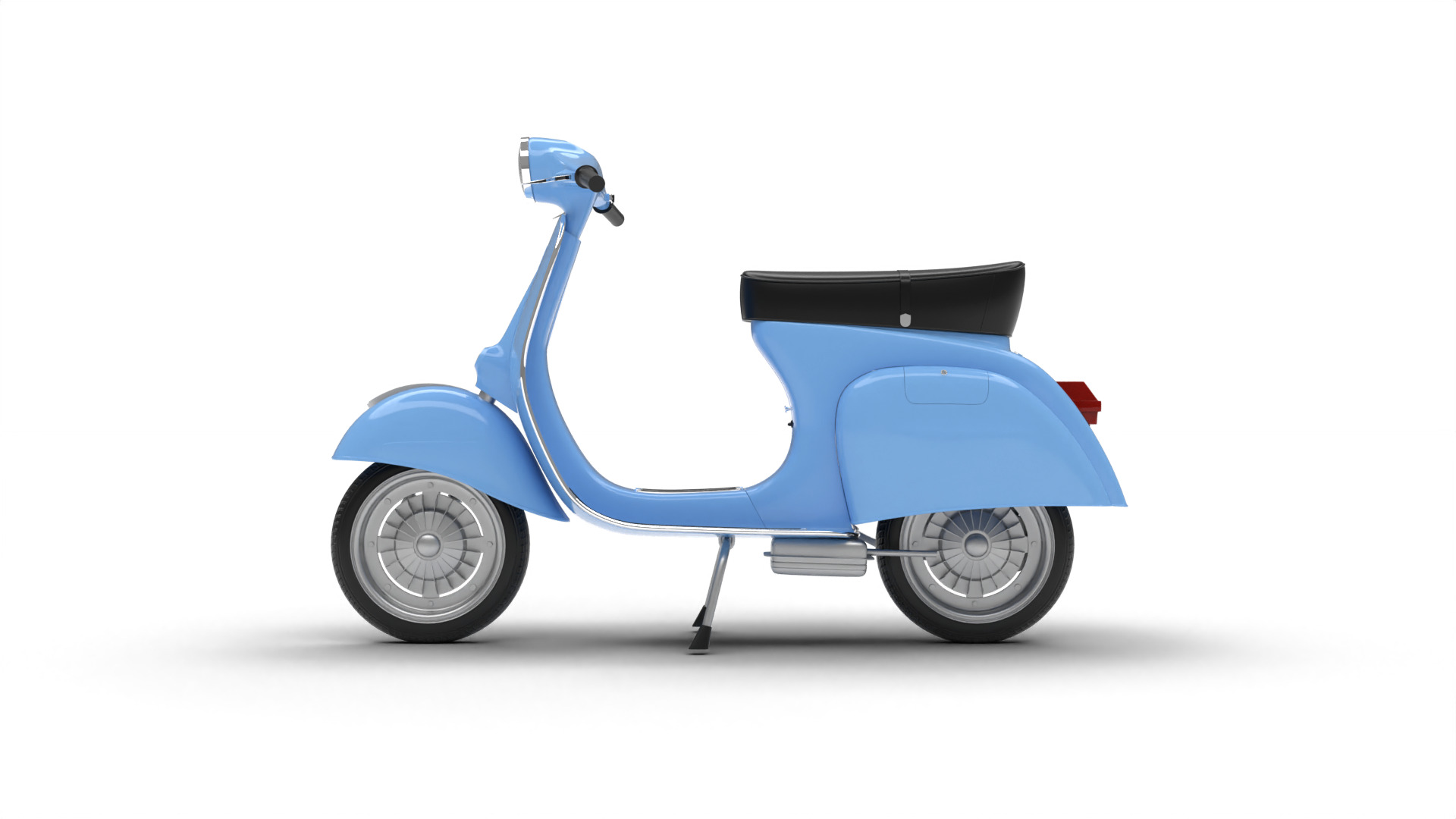 Vespa 125 1967 3d model 3D model_10