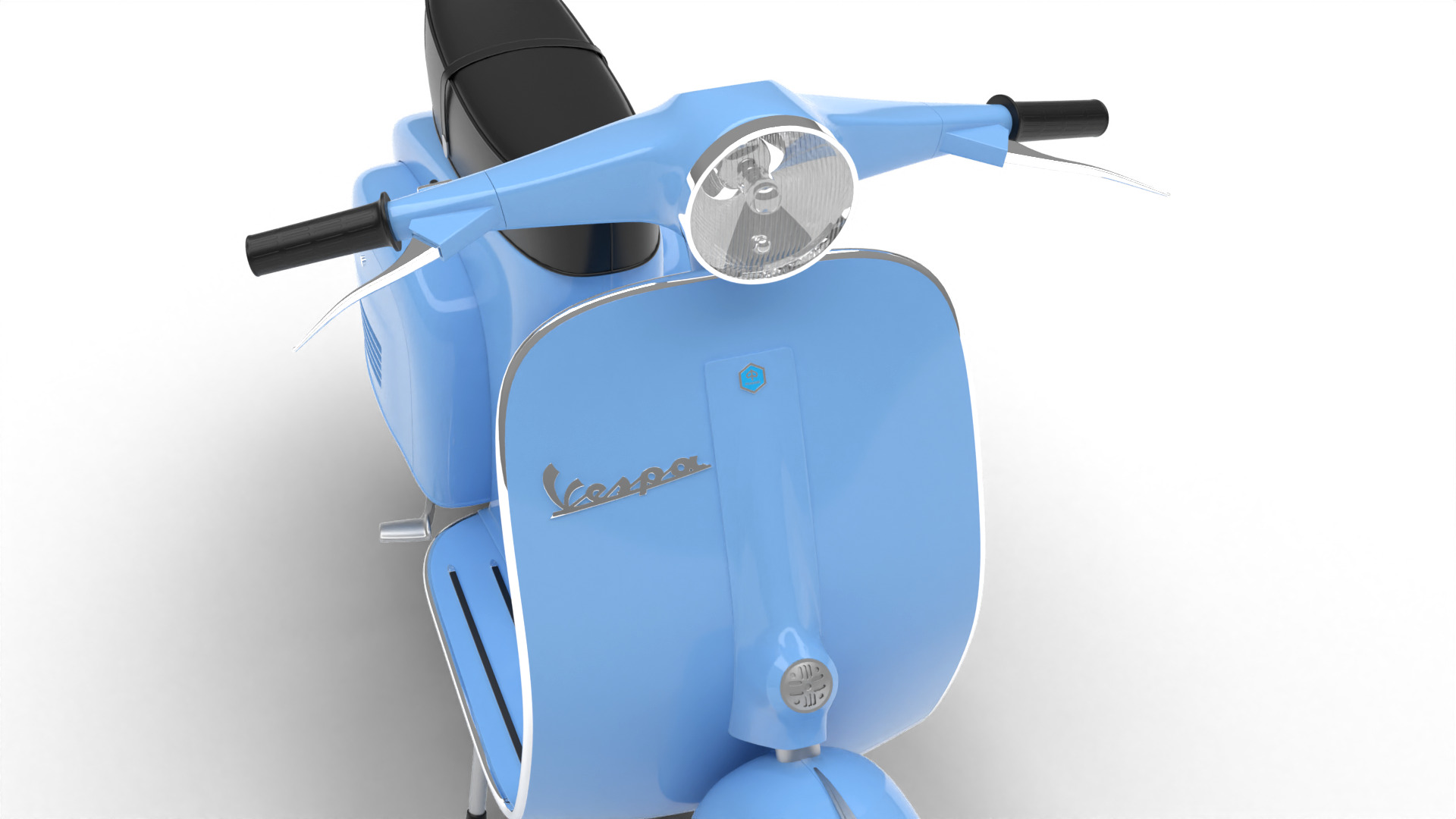 Vespa 125 1967 3d model 3D model_5