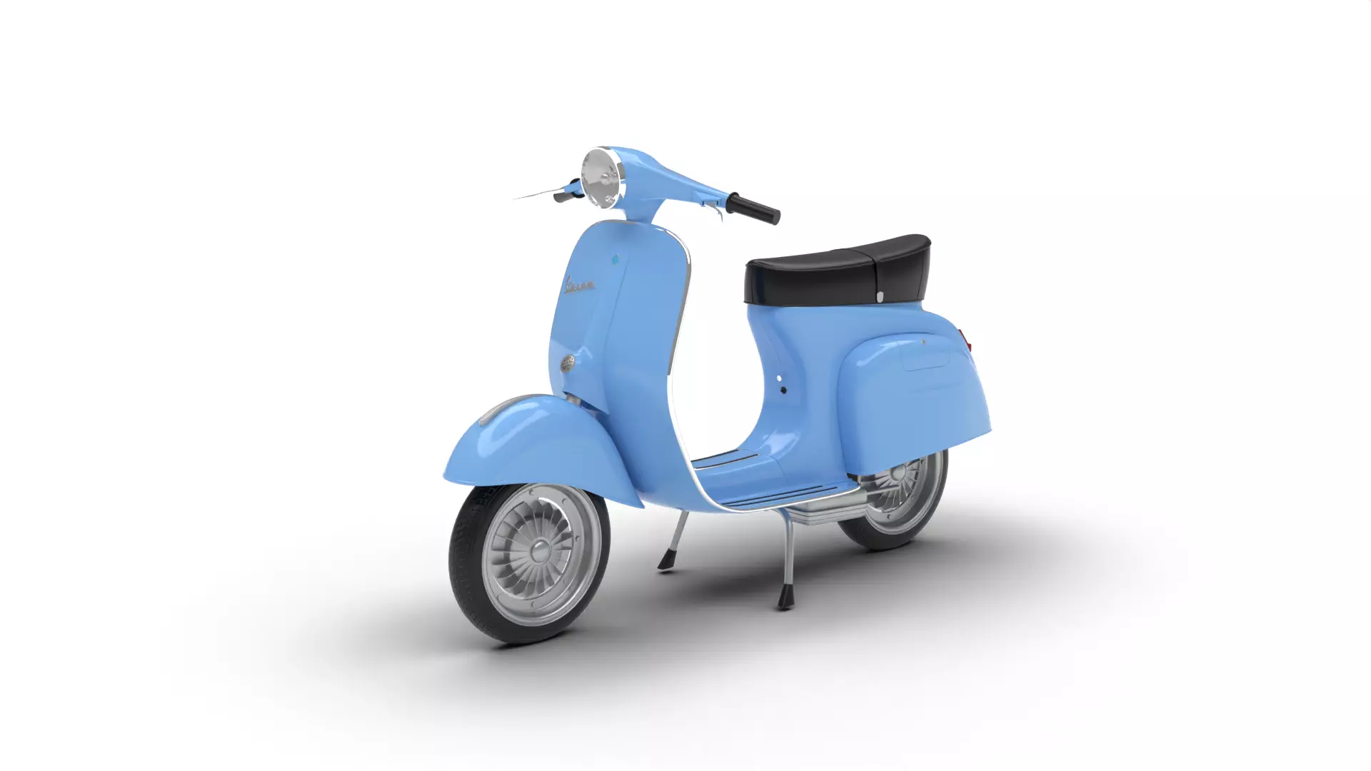 Vespa 125 1967 3d model 3D model_0