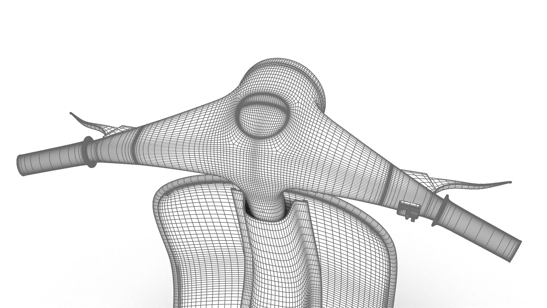 Vespa 125 1967 3d model 3D model_44