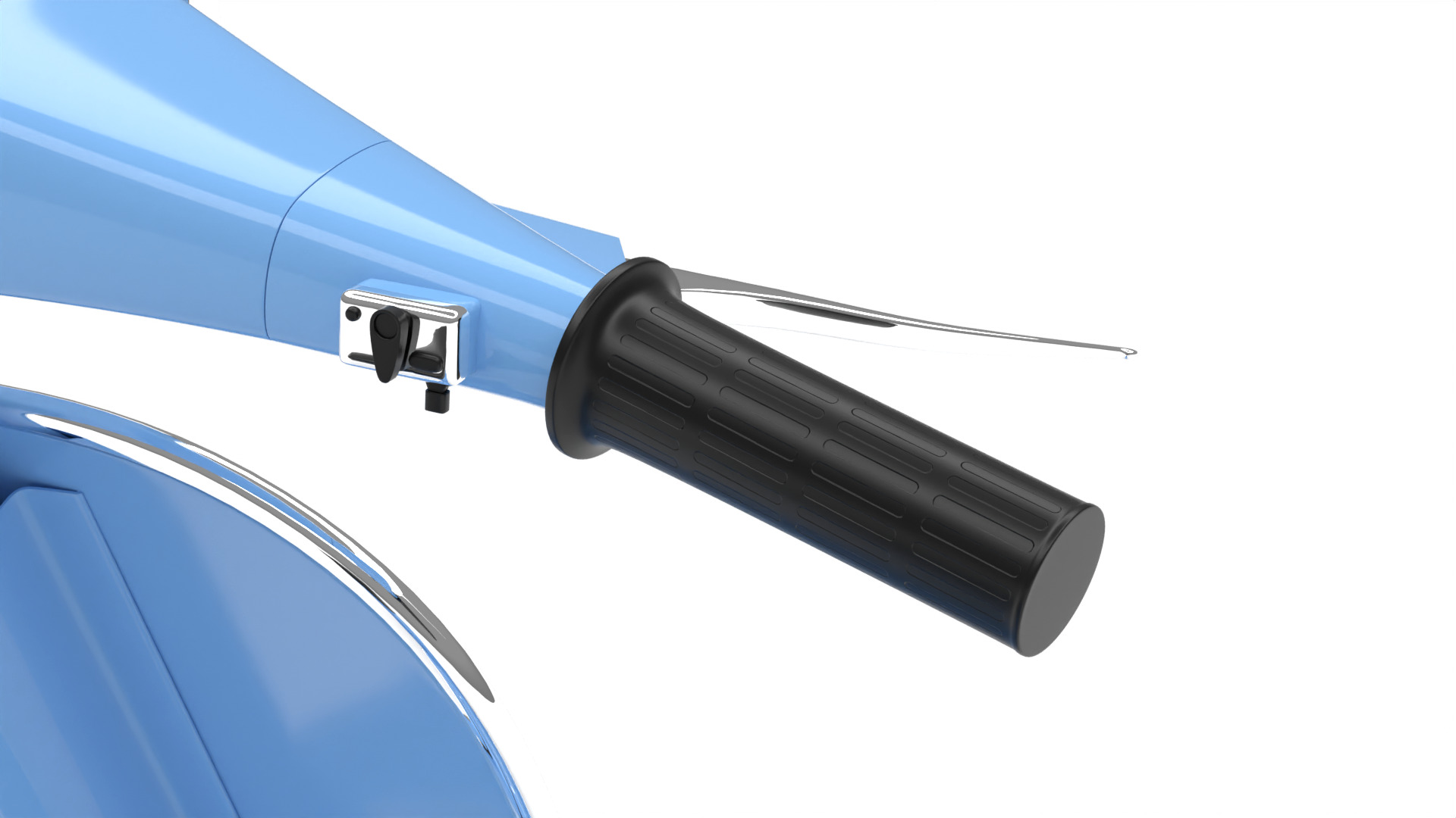 Vespa 125 1967 3d model 3D model_21