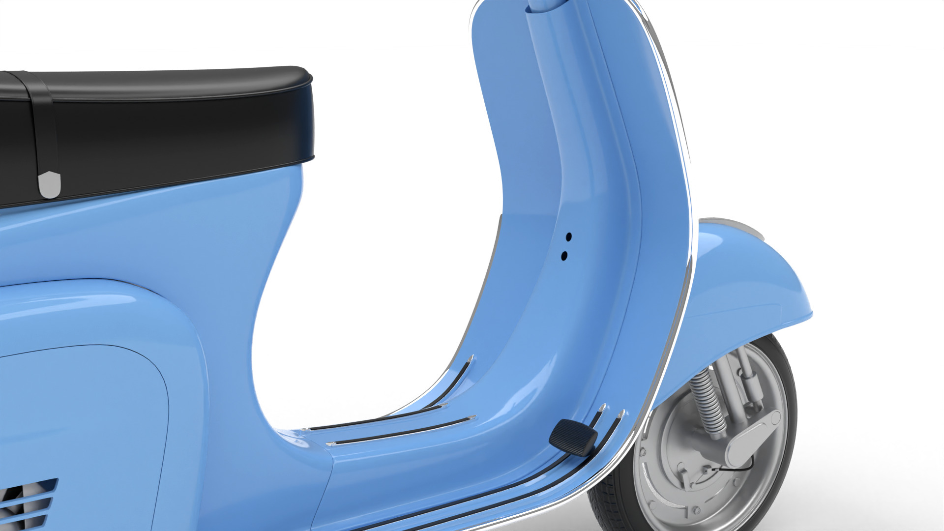 Vespa 125 1967 3d model 3D model_7